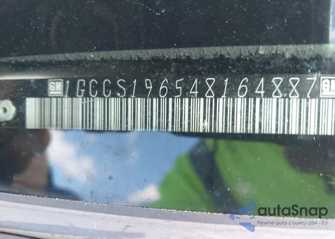 2004 Chevrolet Colorado from USA, damaged, VIN 1GCCS196548164887